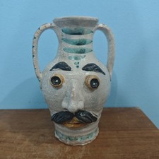 VASO ANTROPOMORFO CERAMICA SCULTURA CALTAGIRONE BURGIO VIETRI GROTTAGLIE BROCCA