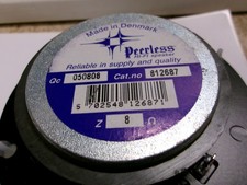 PEERLESS 812687 TWEETER A CUPOLA MORBIDA 1" NOS