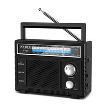 J 136 AM/FM Radio Portatile Radiolina Portatile Alimentata da Batterie o