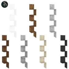 Scaffale angolare da parete