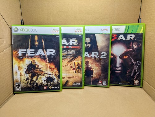 Lot xbox 360 fear - 4,
