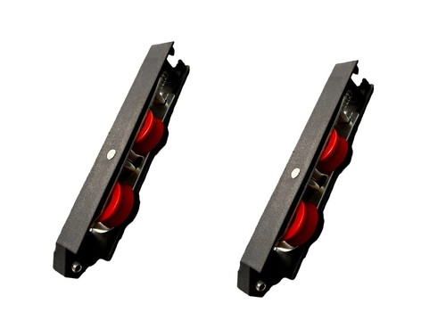 Coppia ruote per porte - porte, in