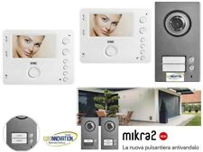 Kit Videocitofono vivavoce VILLA BIFAMILIARE URMET 1784/772  MIKRA2 ZAMA