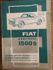FIAT 1500S cabriolet Catalogue
