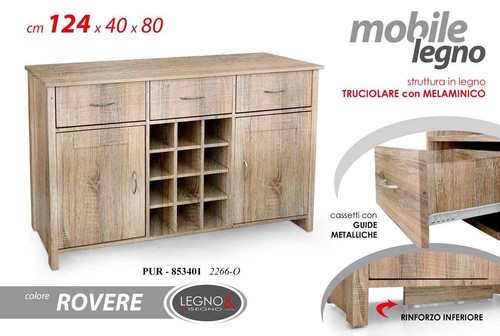 Credenza bassa mobile armadio - credenza,