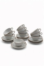Set 11 Tazze con Piattini