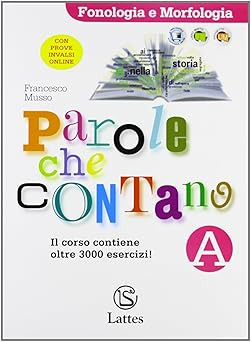 Parole che contano con - parole, contano.