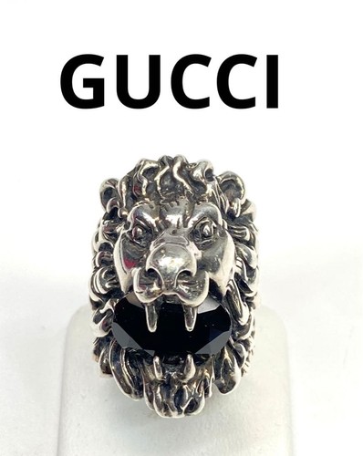 Anello gucci testa leone - anello,