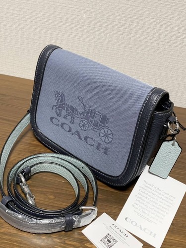 Borsa tracolla coach cavallo - a,