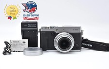 [QUASI COME NUOVO con cinturino] Fujifilm X30 12MP fotocamera digitale compatta argento GIAPPONE