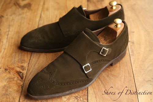 Scarpe barker green suede - barker,