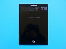 Brochure / Catalogo - Mercedes AMG - C36, E36, E60 e SL 60 AMG - 07/94