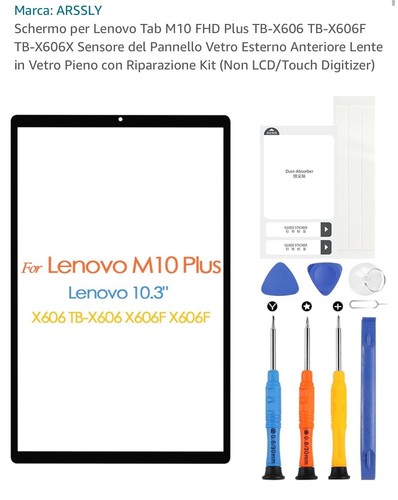 Schermo per lenovo tab - tab, m10