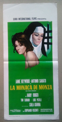 Locandina monaca monza - locandina, la