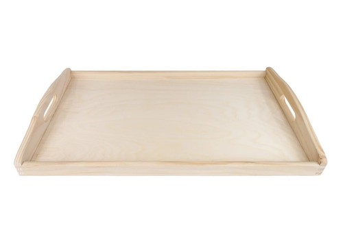 Vassoio legno serve bed - in,