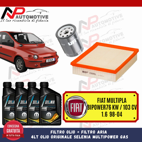 Kit tagliando fiat multipla - kit,