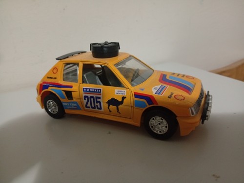 Peugeot 205 burago 24 - peugeot, 1/24