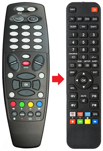 Telecomando adatto per - , dream