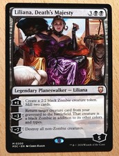 MTG Magic: Liliana, Reggente della Morte, Death's Majesty, Zombie Planeswalker 