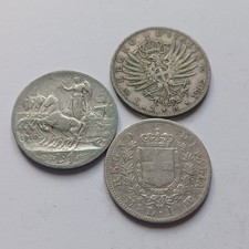 Vecchie Monete D Argento Lire