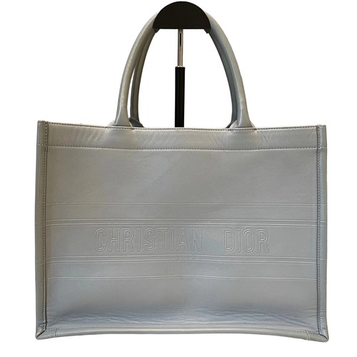 Dior medium blue leather book - dior,