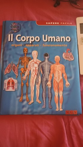 Libro corpo umano - umano, sapere
