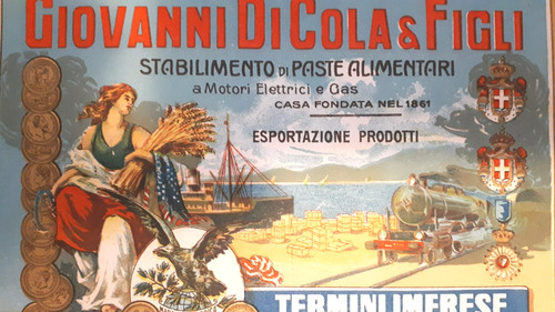 Etichetta pubblicitaria antica - etichetta,
