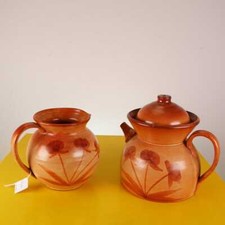 coppia di brocche vintage in