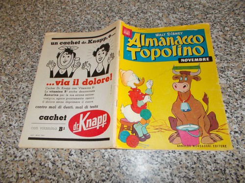 Almanacco topolino 1958 11 - almanacco, n.11