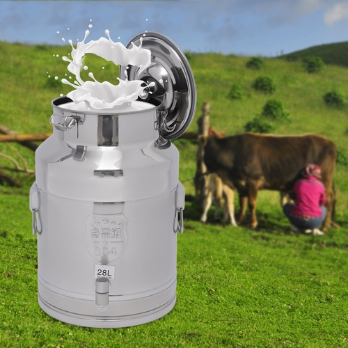 Barattolo latte acciaio inox - acciaio,