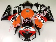 Carena carrozzeria stampo iniezione ABS nero arancione REPSOL per CBR1000RR 2006 2007