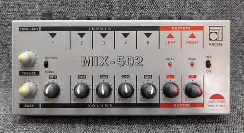 Mixer proel mix 502 canali - proel,