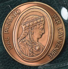 Medaglia Museo archeologico Firenze  1990 con scatola Unoaerre