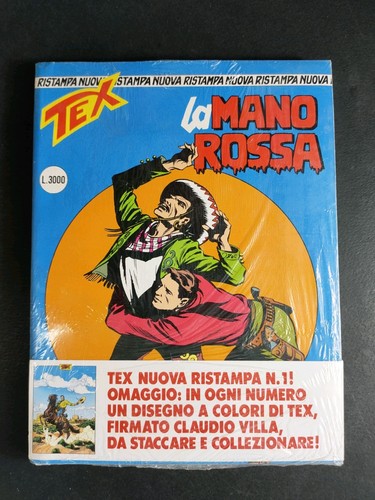 Tex mano rossa nuova - rossa,