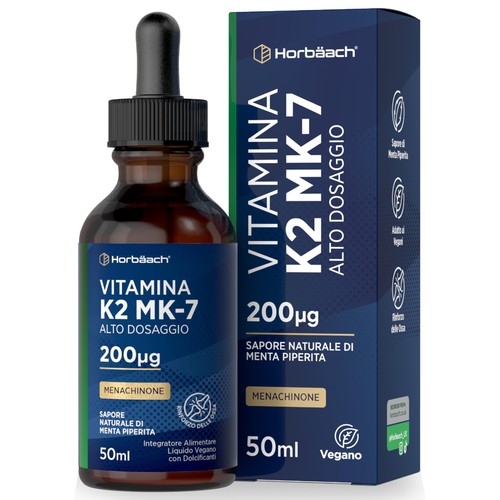 Vitamina mk7 gocce 200µg - mk7,