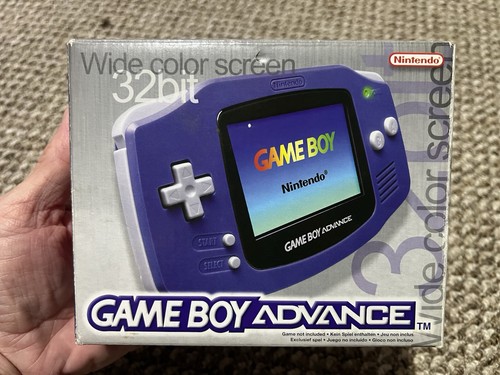 Gameboy advance indigo cib - indigo, con