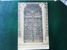 cartolina Milano Battenti porta Maggiore della Cattedrale t