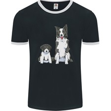 Shirt ringer uomo border - t-shirt,
