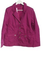 GINALAURA Blazer corto Donna Blazer Taglia IT 46 lilla stile casual