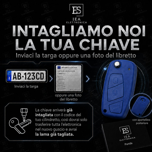 Guscio cover chiave tasti - guscio, 3