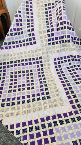 Trapunta patchwork finestra