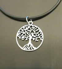 Collana Caucciù con Ciondolo