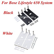 Nuova staffa di montaggio a parete nero/bianco per sistema Bose OmniJewel Lifestyle 650