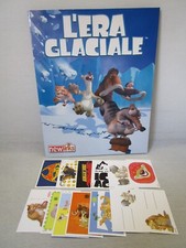 168-ALBUM FIGURINE-L'ERA GLACIALE -NEW LINKS 2001-COMPLETO+13 EXTRA STICKERS-OTT