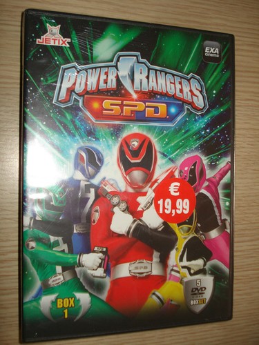 Box cofanetto dvd power - box, 5