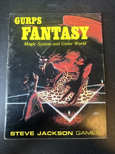 Gurps fantasy magic system - fantasy,