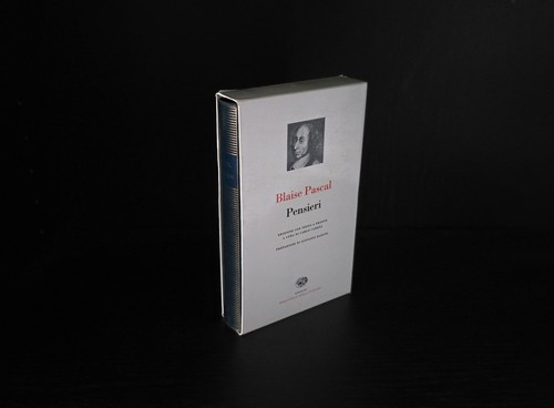 Blaise pascal pensieri - pascal, prima