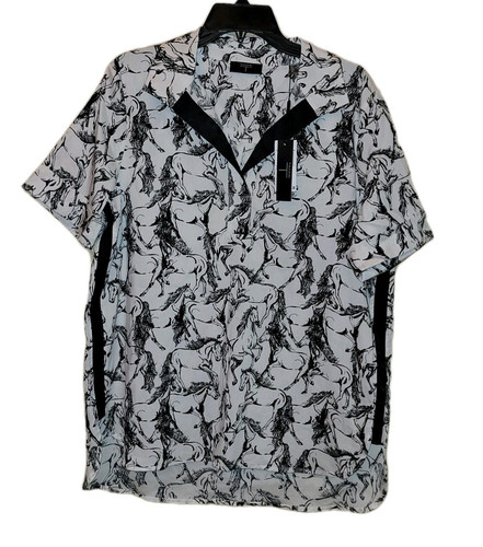 Tahari print men shirt - tahari,