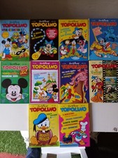 lotto fumetti topolino Anni 80 Serie 1680 Completa (Da 1680 A 1689 Compresi)