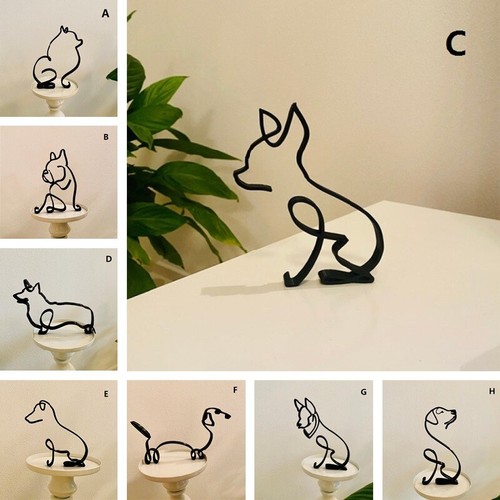 Statua decorativa cane
